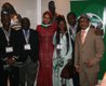 In dialogue, Mrs. Sally Mbanefo with some Diaspora Nigerians and journalists.