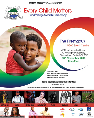Sierra Leone Excellence Awards 2013