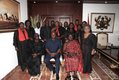 The Dumor family during an earlier visit to Ghana's President John Mahama