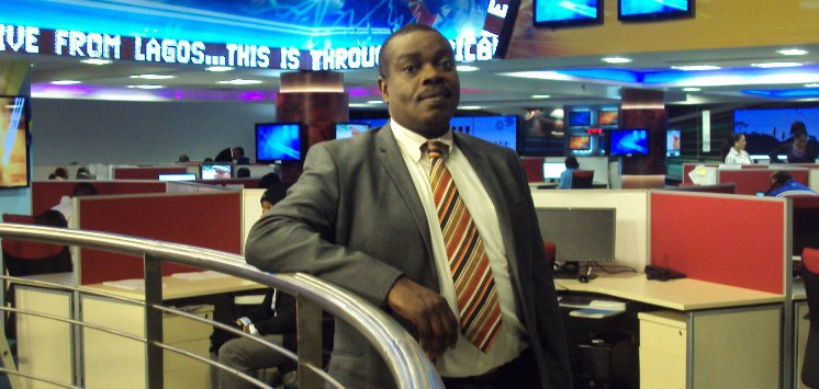Trumpet Media Group's CEO - Femi Okutubo during a visit to TVC News last May