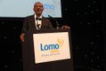 Lomo Founder - Godwin Ere-Victor delivering his speech