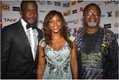 Tango With Me stars - Joseph Benjamin and Genevieve Nnaji; and Producer - Mahmood Ali-Balogun