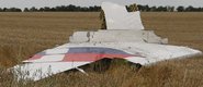 Debris from MH17 plane crash