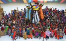 A colourful display at the AFCON Opening Ceremony