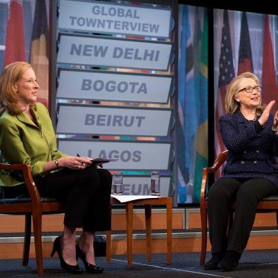 Hillary Clinton Global Townterview