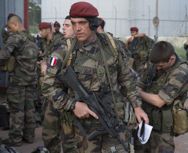 French troops in Central African Republic