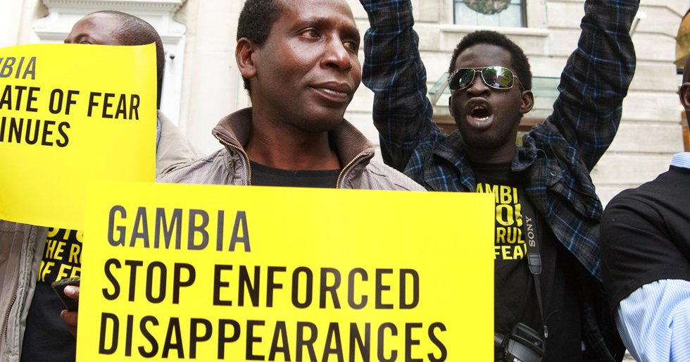 Sharp human rights decline in Gambia
