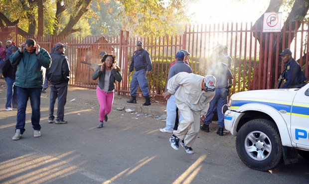 Roodepoort Primary School protests