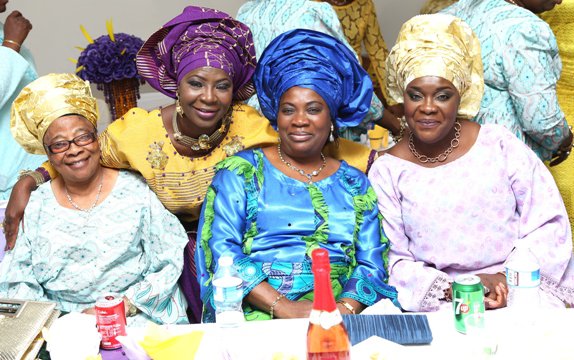 Posing with Prophetesses Fisayo, Oyewole and Ijelu