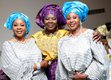 With Twin-sisters Mrs Ayodele and Mrs Akande