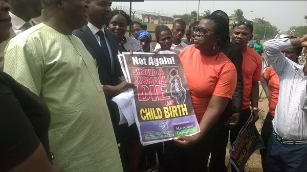 WARDC campaigning for a reduction in maternal deaths
