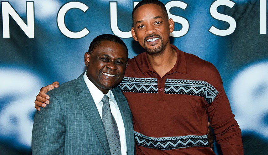 Dr Omalu and Will Smith