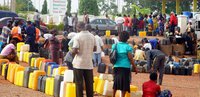 Fuel scarcity in Nigeria has resulted in long queues at Petrol stations