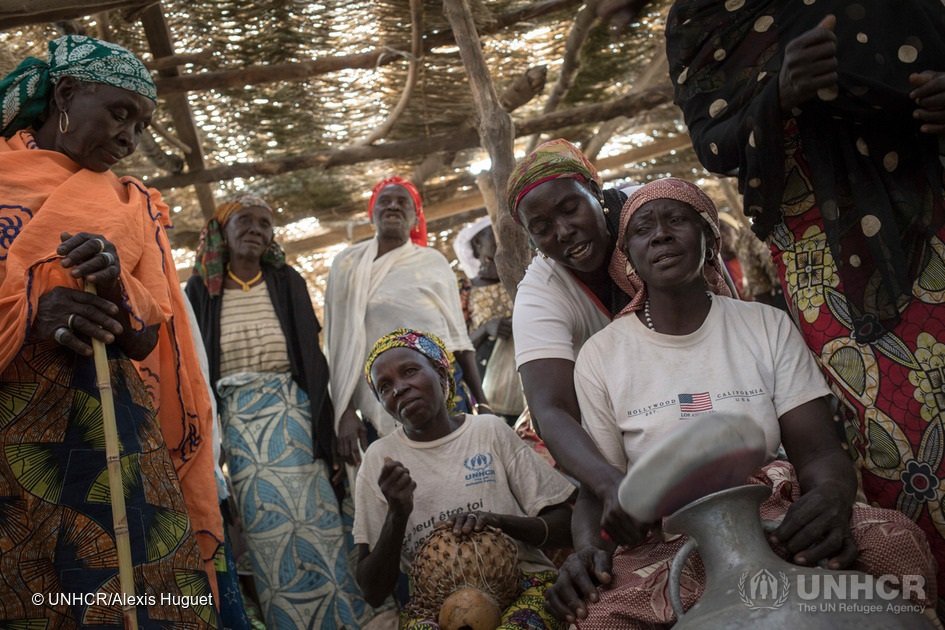Nigerian refugees in Cameroon (by UNHCR - Alexis Huguet)