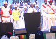 Chief Obasanjo preaching Love during the event.jpg