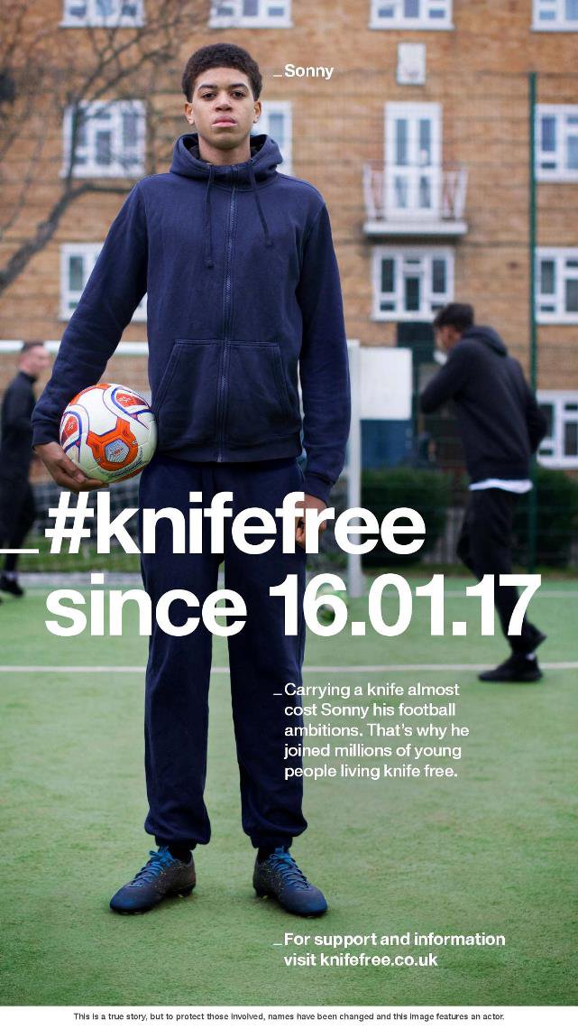 #KnifeFree - Sonny poster