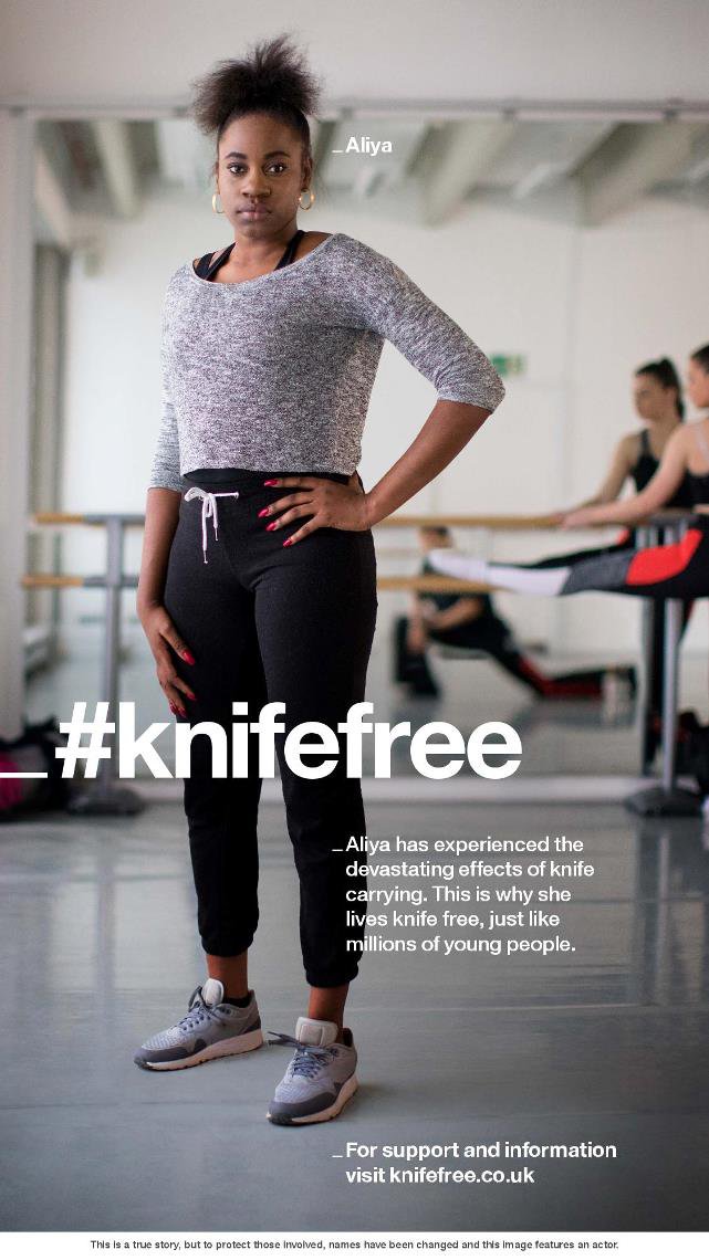 #KnifeFree - Aliya poster
