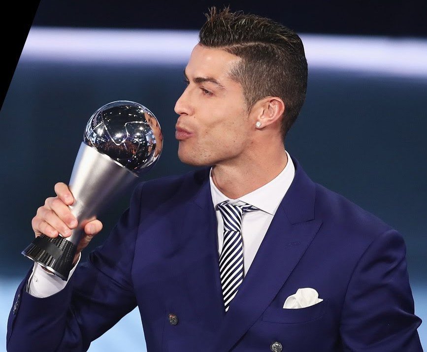 Cristiano Ronaldo - previous recipient of Best FIFA Football Award