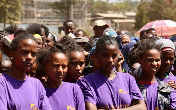 Uncut girls club members come together to change attitudes about FGM in the community.