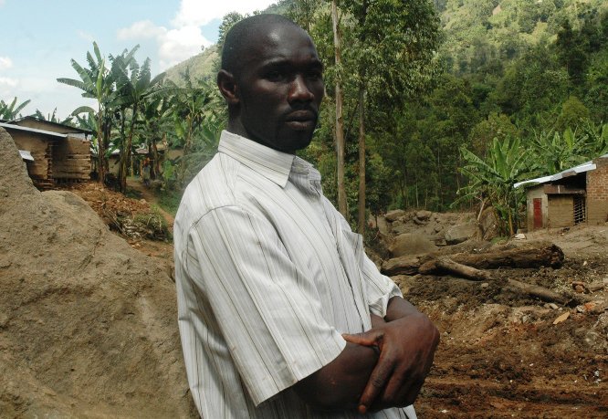 John Namutambo former shopkeeper at Wangemen trading centre