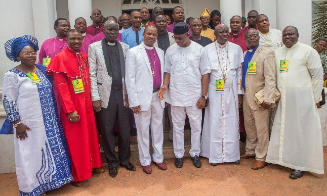 Ogun State chapter of the Christian Association of Nigeria rejoicing with Abiodun.jpg