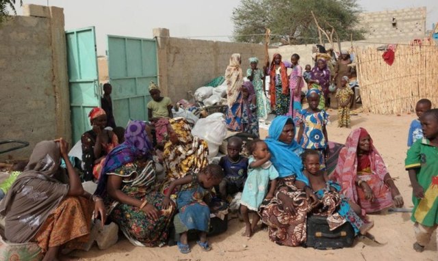 Nigerian refugees seek shelter in Diffa, Niger, in June 2016.