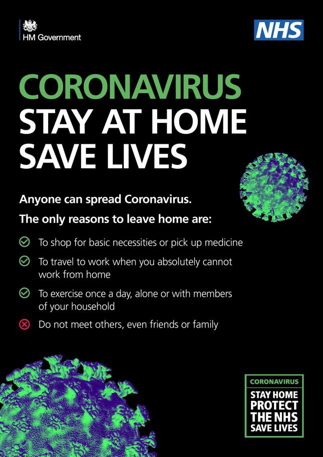 Coronavirus - stay at home