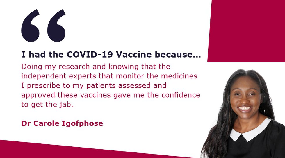 I had the COVID-19 Vaccine because...