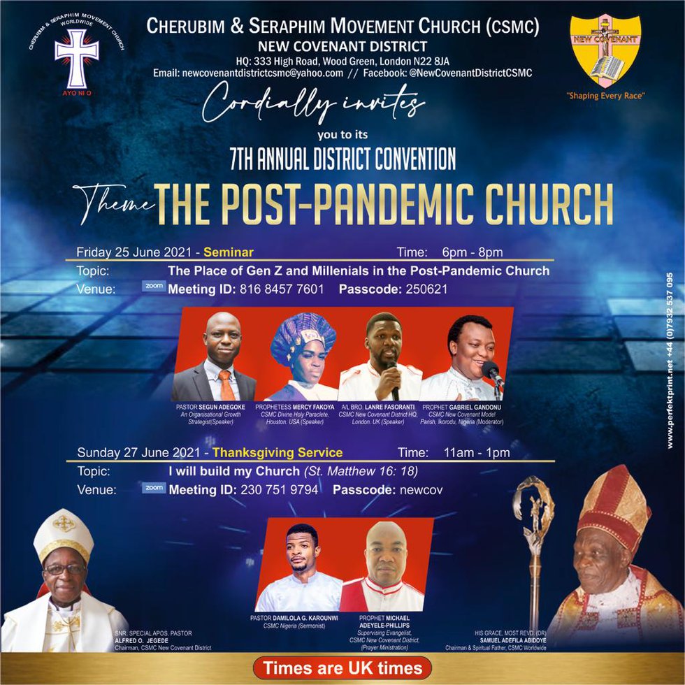 CSMC New Covenant District 7th Convention