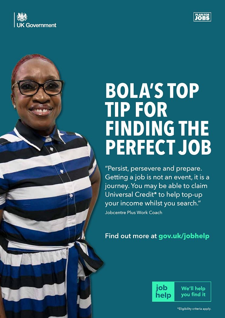 Bola's top tip for finding the perfect job