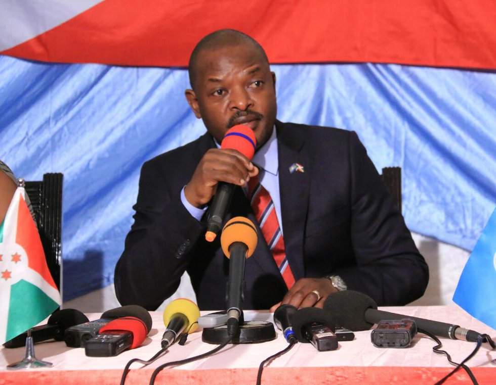Burundi's former President - Pierre Nkurunziza