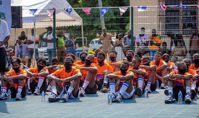 African greats inaugurate sports facility for disadvantaged youth