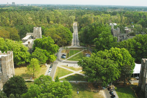 Campus landscape
