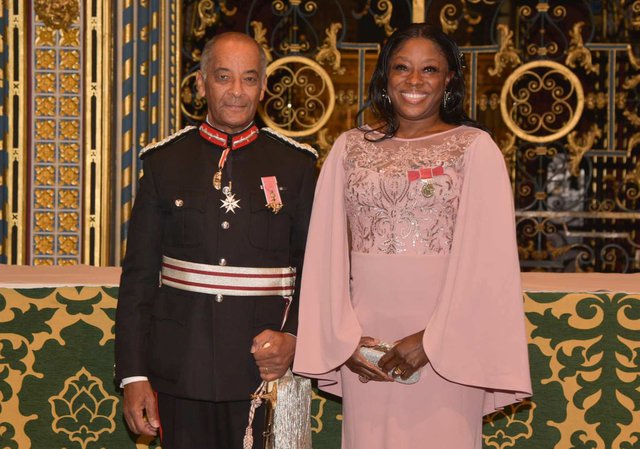Prophetess Teleola Oganla and Her Majesty's Lord Lieutenant of Greater London - Sir Ken Olisa