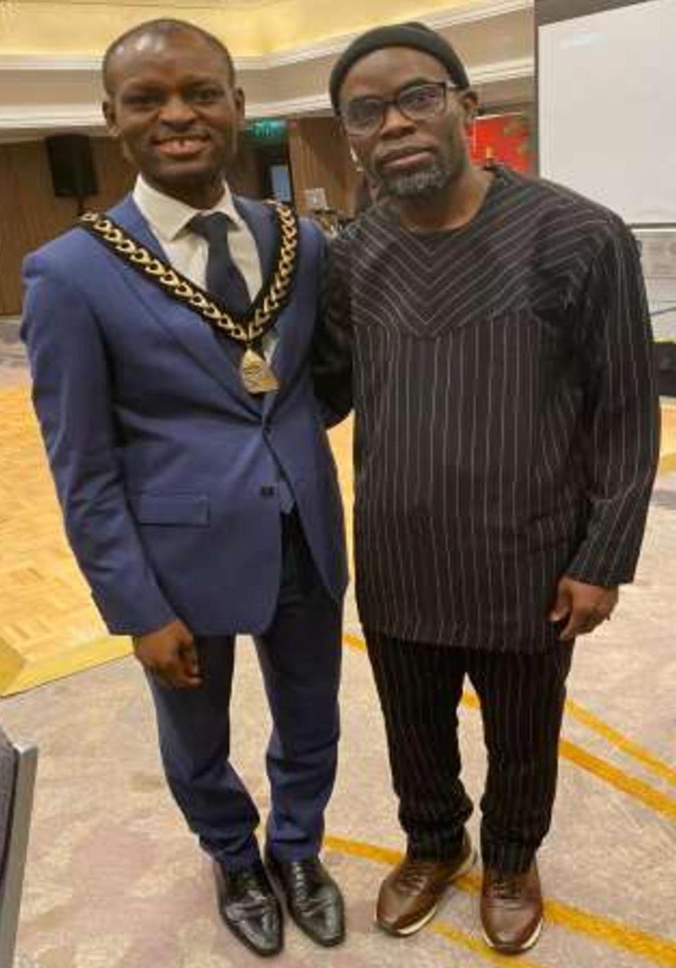 Cllr Michael Situ, The Worshipful Mayor of Southwark &amp; Olayomi Koiki of Koiki Media