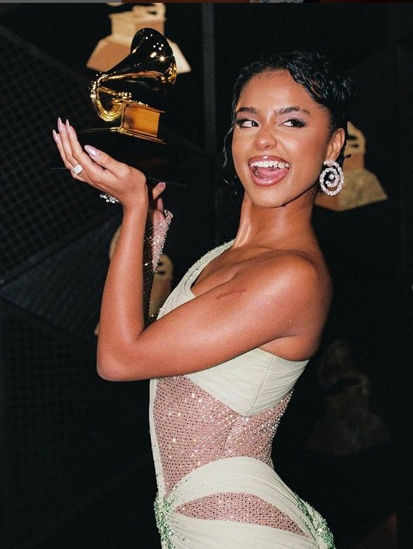 Tyla wins Grammy Award