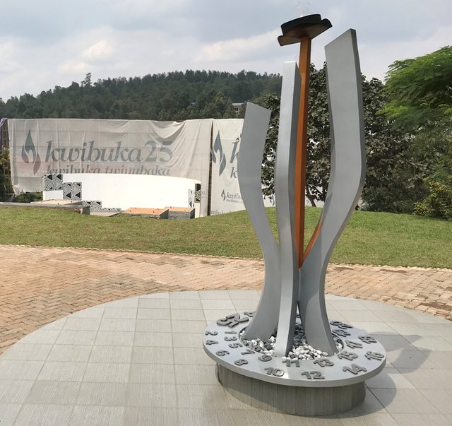 Gisozi Rwanda genocide memorial statue