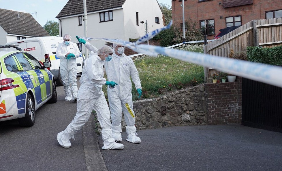 Officers were met with an incredibly challenging scene and worked for several days to carry out forensic enquiries