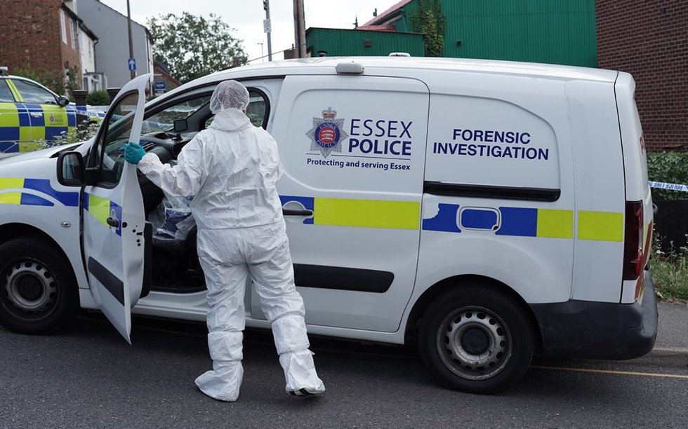 Officers worked at the address for several days to carry out forensic enquiries