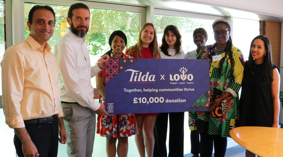 Tilda allies with LOVO to empower women