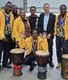 Emmanuel and his Acrobatic crew performed during the Grand Opening