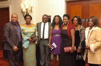 Celebrating with GAB Award recipients - Ken Smart Otukoya (3rd from left) and Maxine Igbinedion (far right).JPG