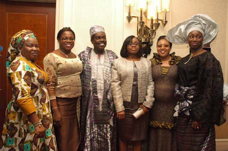 Mrs Femi Fakile, Mrs Ronke Adeagbo, Femi Okutubo, Mrs Abimbola Sogbetun, Mrs Tokunbo Okeowo and Mrs Lola Okutubo.JPG