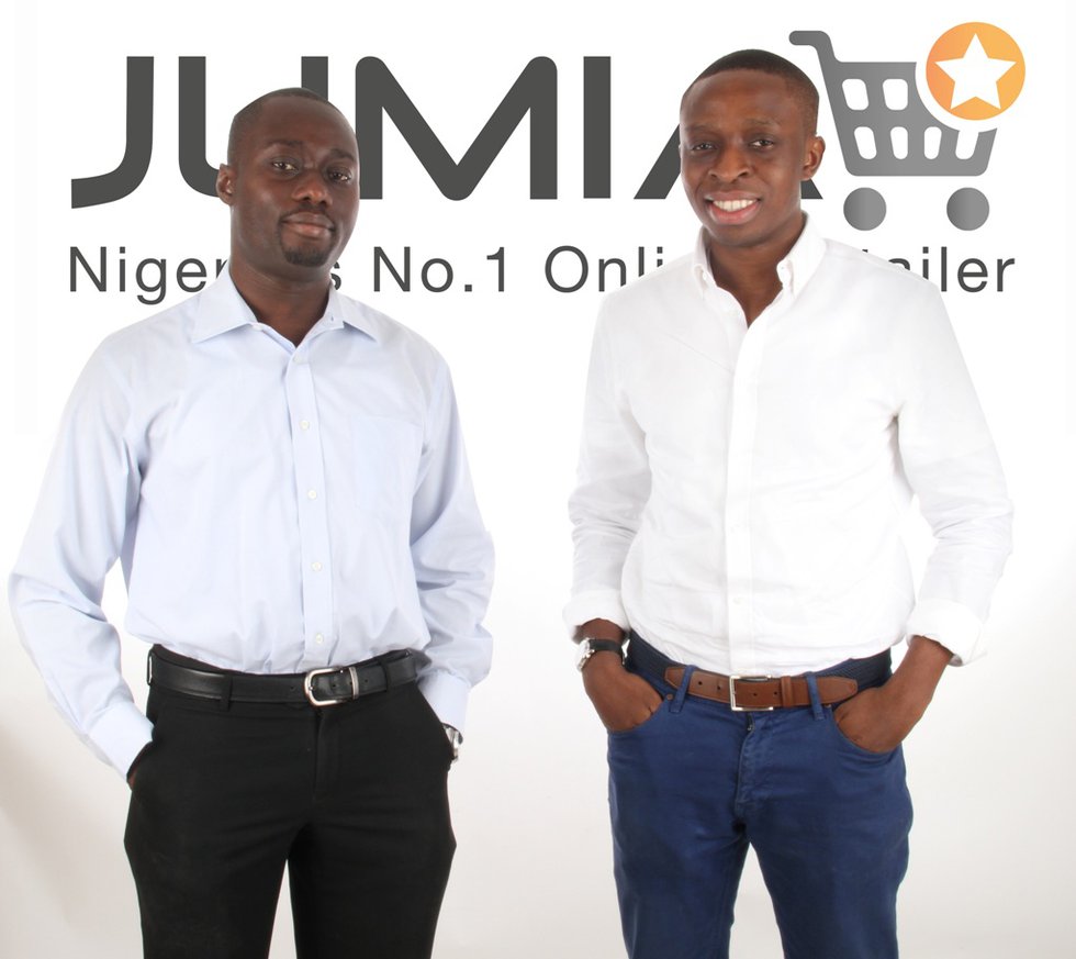 Jumia Co-Founders Raphael Afeador and Tunde Kehinde